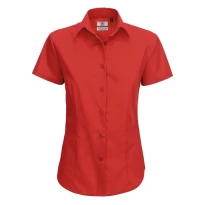 Arbeitshemd Smart Kurzärm Damen B&C Collection - BCSWP64