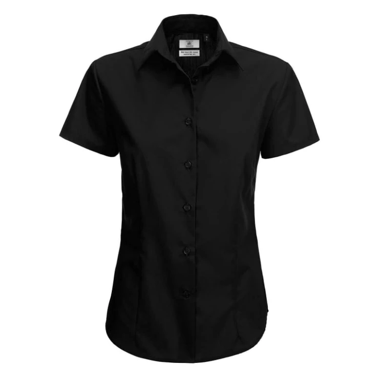 Arbeitshemd Smart Kurzärm Damen B&C Collection - BCSWP64