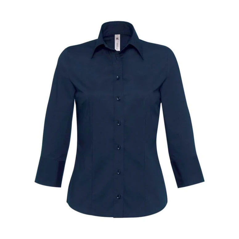 Arbeitshemd Milano Stretch Damen B&C Collection - BCSW520