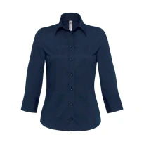 Arbeitshemd Milano Stretch Damen B&C Collection - BCSW520