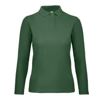 Arbeitspoloshirt ID.001 LSL Damen Langärm B&C Collection - BCPWI13