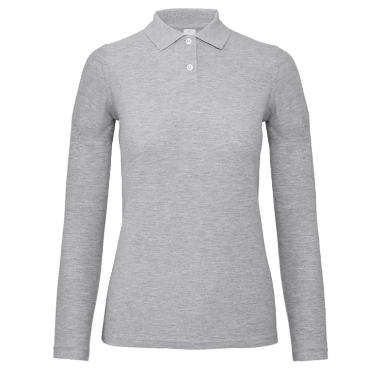 Arbeitspoloshirt ID.001 LSL Damen Langärm B&C Collection - BCPWI13