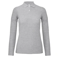 Arbeitspoloshirt ID.001 LSL Damen Langärm B&C Collection - BCPWI13