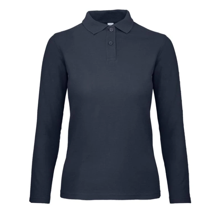 Arbeitspoloshirt ID.001 LSL Damen Langärm B&C Collection - BCPWI13