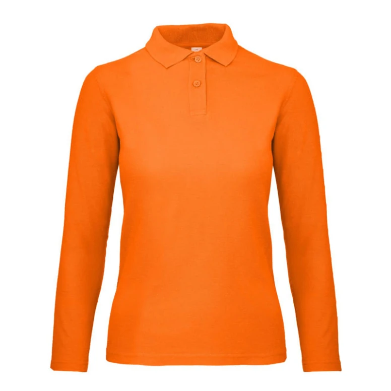 Arbeitspoloshirt ID.001 LSL Damen Langärm B&C Collection - BCPWI13