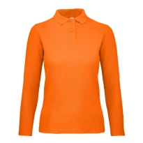 Arbeitspoloshirt ID.001 LSL Damen Langärm B&C Collection - BCPWI13