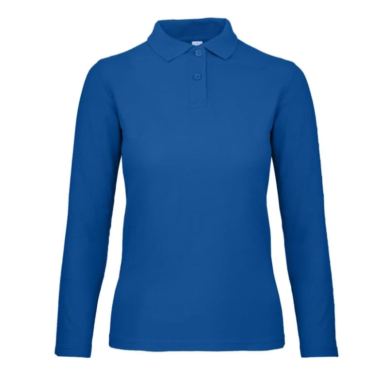 Arbeitspoloshirt ID.001 LSL Damen Langärm B&C Collection - BCPWI13