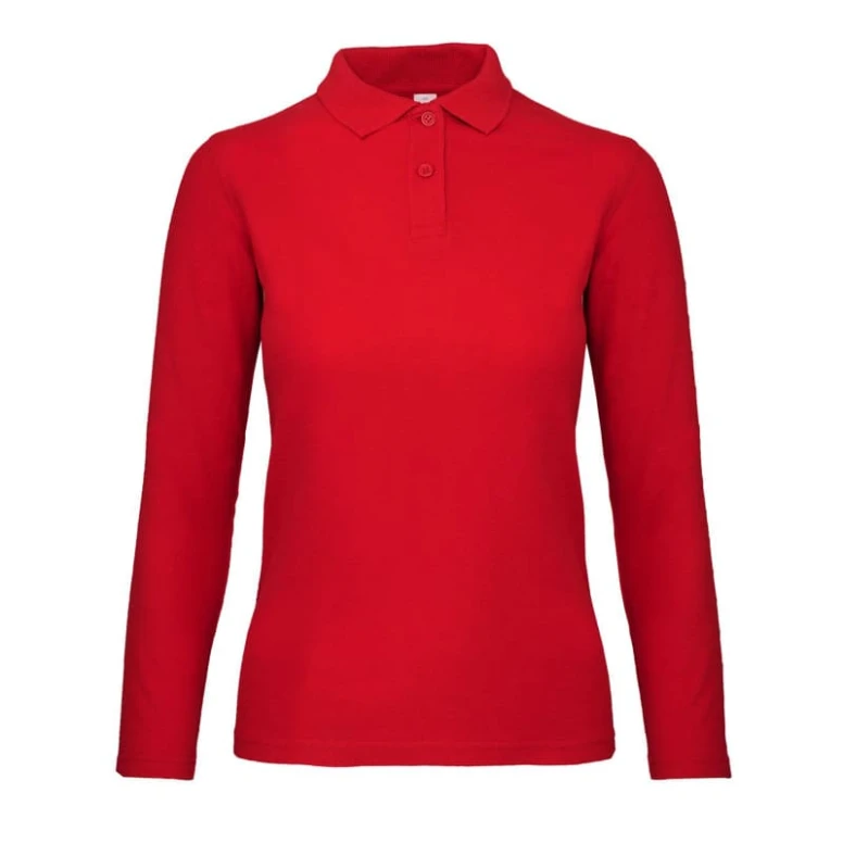 Arbeitspoloshirt ID.001 LSL Damen Langärm B&C Collection - BCPWI13