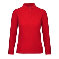 Arbeitspoloshirt ID.001 LSL Damen Langärm B&C Collection - BCPWI13