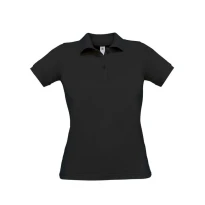 Arbeitspoloshirt Safran Pure Damen Kurzärm B&C Collection - BCPW455