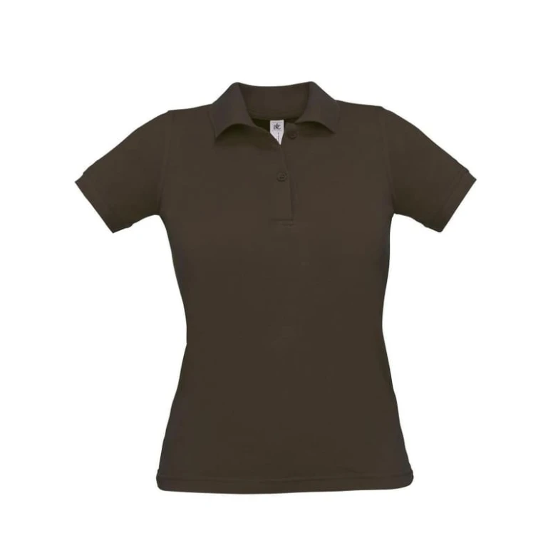 Arbeitspoloshirt Safran Pure Damen Kurzärm B&C Collection - BCPW455