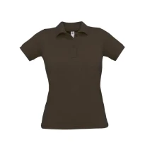 Arbeitspoloshirt Safran Pure Damen Kurzärm B&C Collection - BCPW455