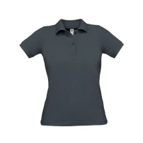 Arbeitspoloshirt Safran Pure Damen Kurzärm B&C Collection - BCPW455
