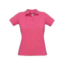 Arbeitspoloshirt Safran Pure Damen Kurzärm B&C Collection - BCPW455