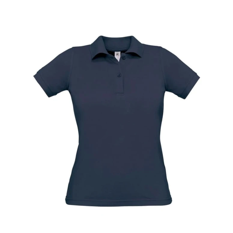 Arbeitspoloshirt Safran Pure Damen Kurzärm B&C Collection - BCPW455