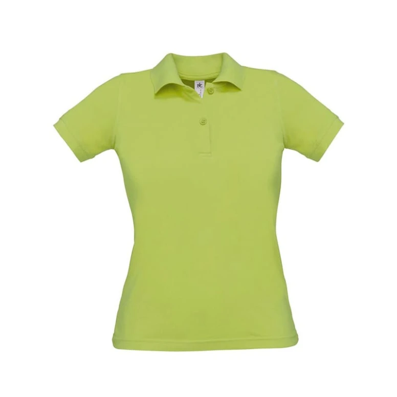Arbeitspoloshirt Safran Pure Damen Kurzärm B&C Collection - BCPW455