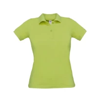 Arbeitspoloshirt Safran Pure Damen Kurzärm B&C Collection - BCPW455