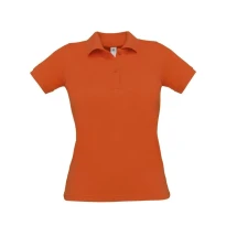 Arbeitspoloshirt Safran Pure Damen Kurzärm B&C Collection - BCPW455