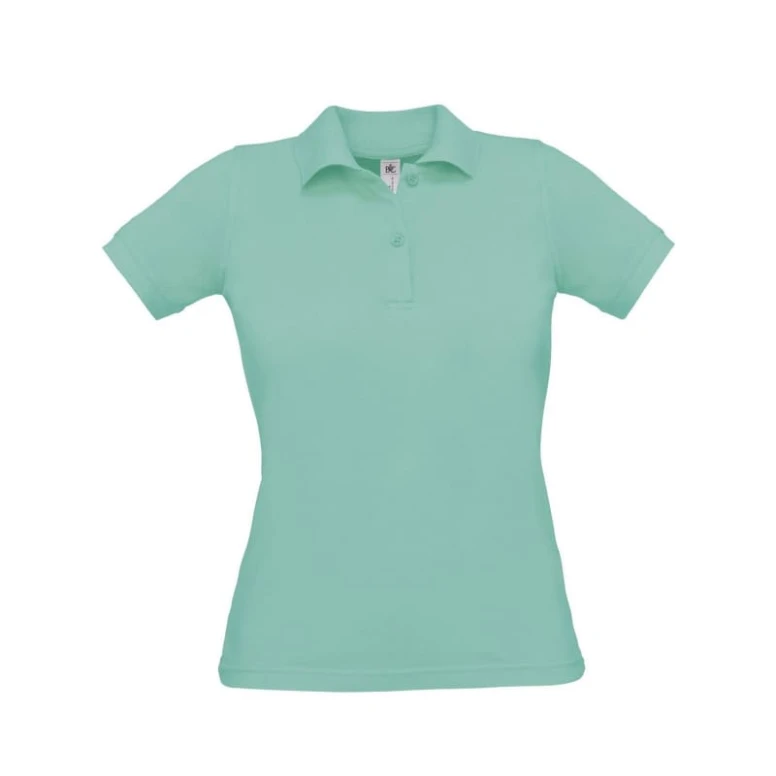 Arbeitspoloshirt Safran Pure Damen Kurzärm B&C Collection - BCPW455
