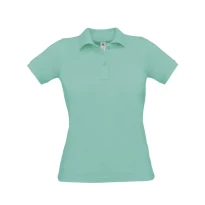 Arbeitspoloshirt Safran Pure Damen Kurzärm B&C Collection - BCPW455