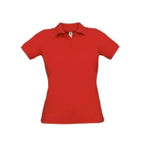 Arbeitspoloshirt Safran Pure Damen Kurzärm B&C Collection - BCPW455