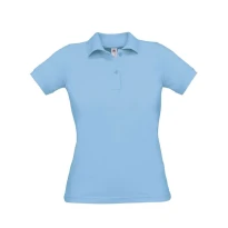 Arbeitspoloshirt Safran Pure Damen Kurzärm B&C Collection - BCPW455