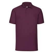 ArbeitsPoloshirtshirt Fruit of The Loom Kurzärm und Laterami-Nähte