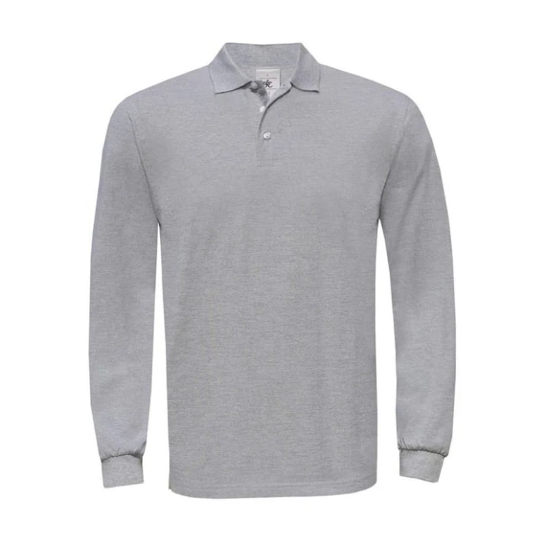 Arbeitspoloshirt Heavymill LSL B&C Collection - BCPU423