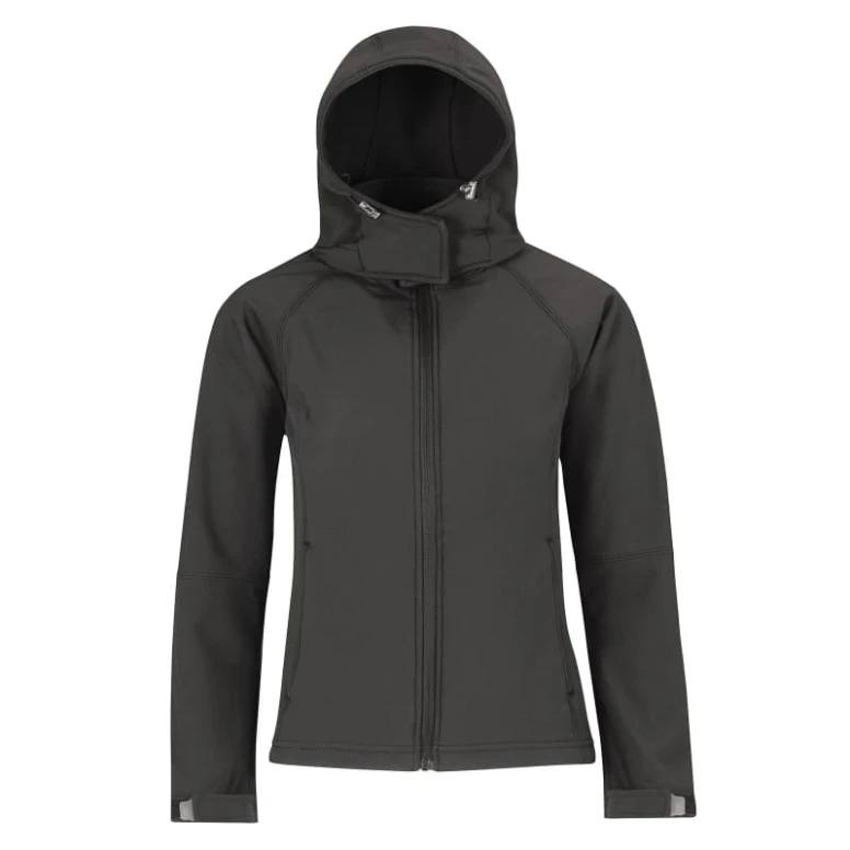 Arbeitsjacke mit Kapuze Softshell Strech Damen B&C Collection - BCJW937