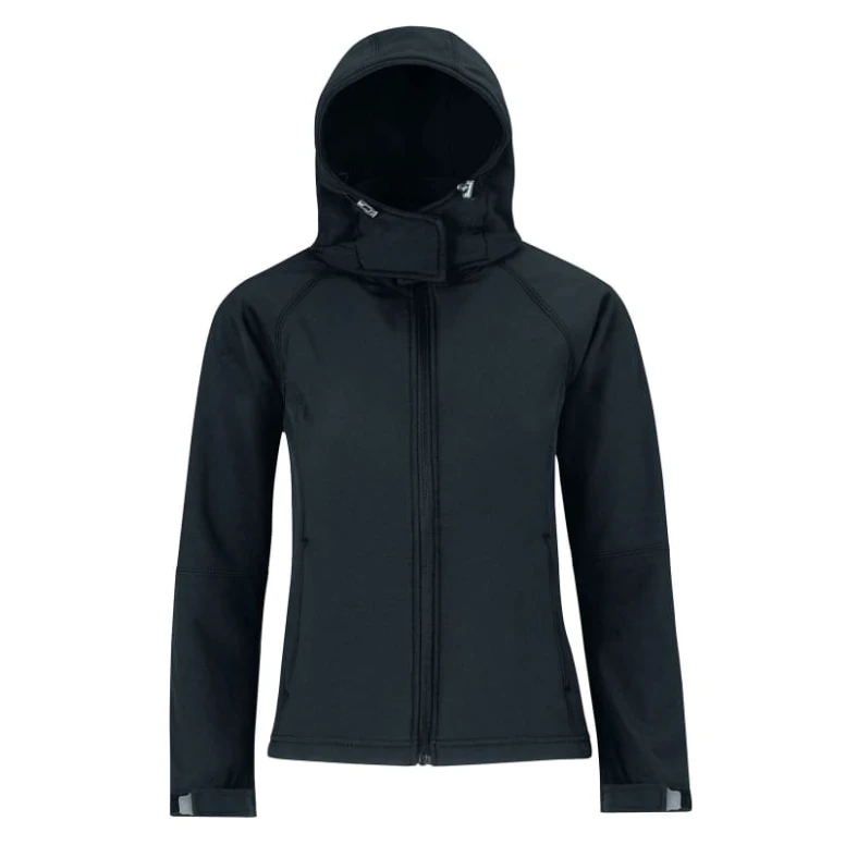 Arbeitsjacke mit Kapuze Softshell Strech Damen B&C Collection - BCJW937