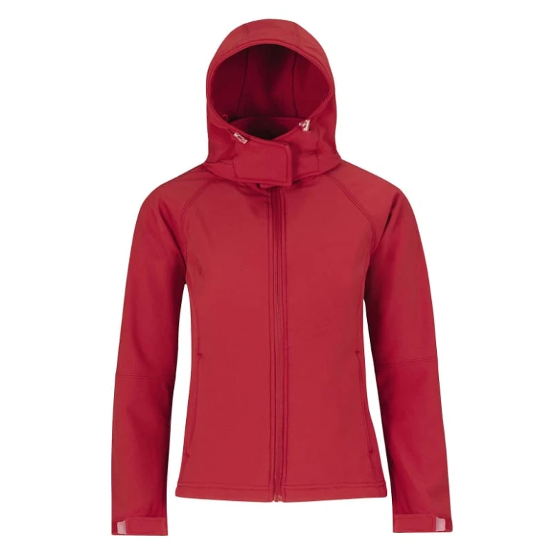 Arbeitsjacke mit Kapuze Softshell Strech Damen B&C Collection - BCJW937
