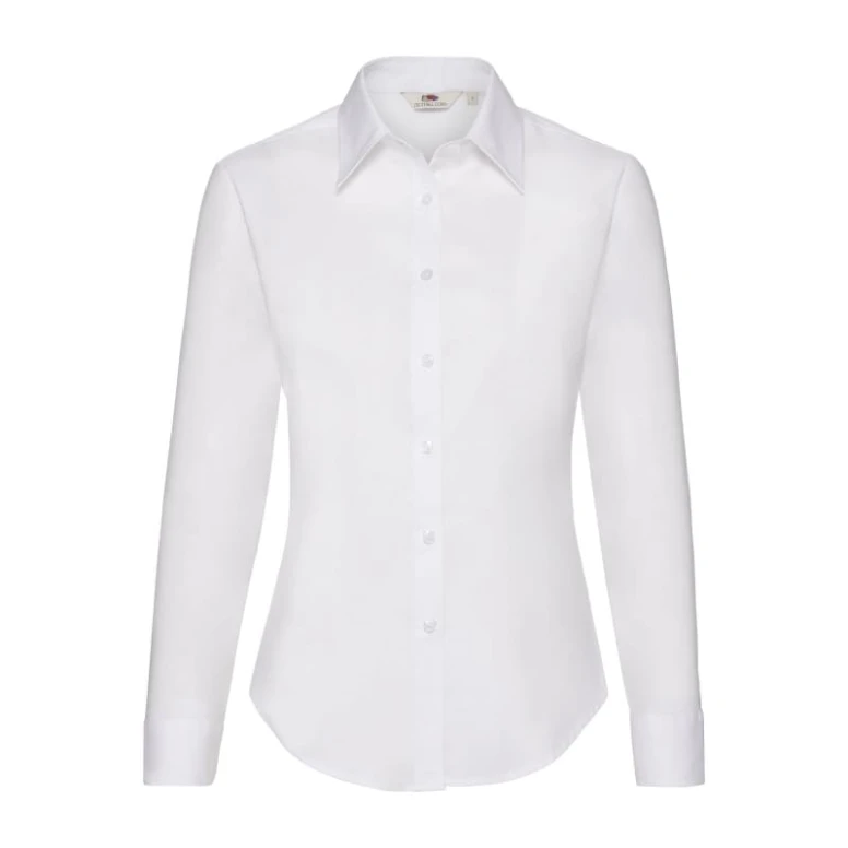 Arbeitshemd Oxford Damen Langärm Fruit Of The Loom - FR650020