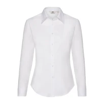 Arbeitshemd Oxford Damen Langärm Fruit Of The Loom - FR650020