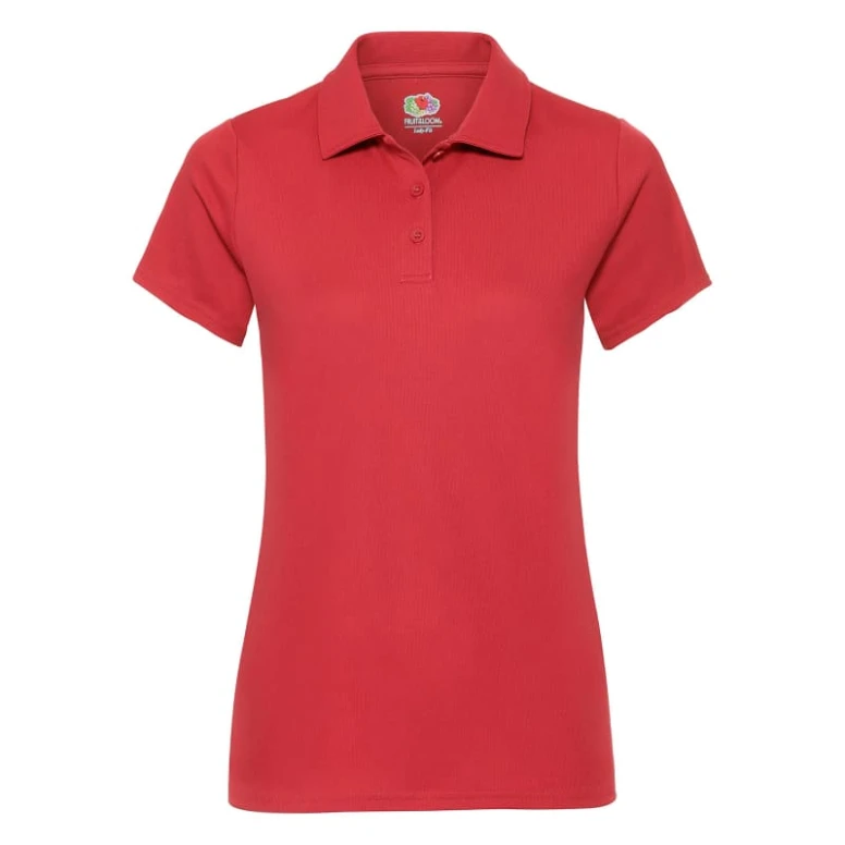 Poloshirt Damen Performance Fruit Of The Loom - FR630400