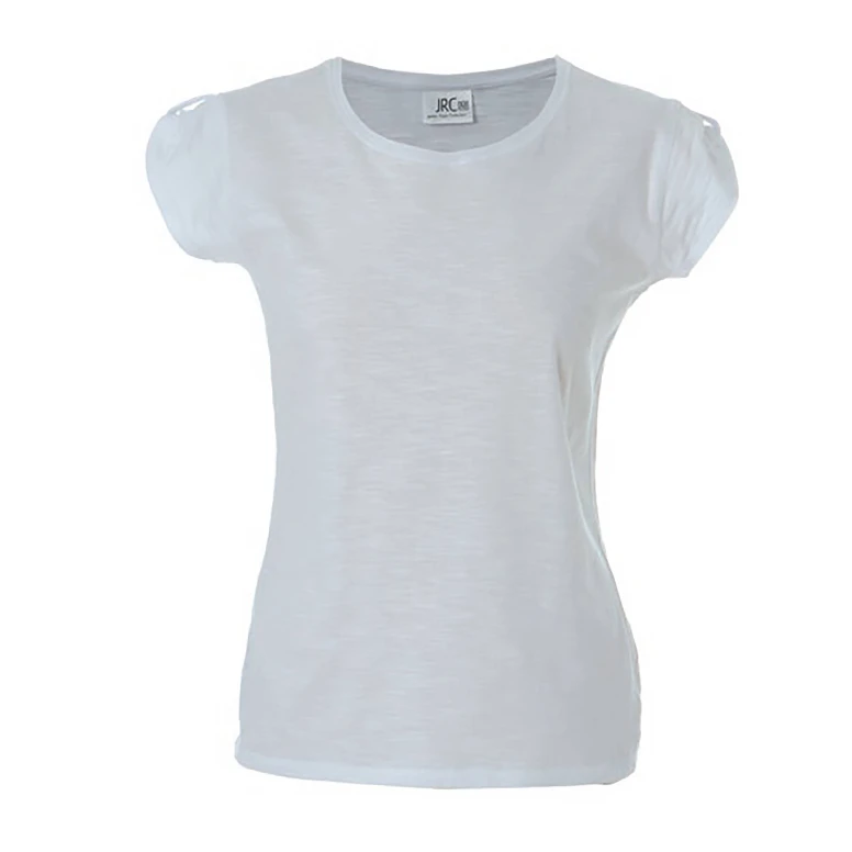 Arbeits-T-Shirt mit Rundhalsausschnitt 100% Baumwolle JRC Perth Damen 990031