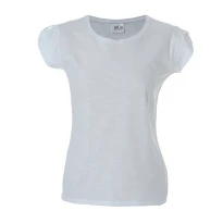 Arbeits-T-Shirt mit Rundhalsausschnitt 100% Baumwolle JRC Perth Damen 990031