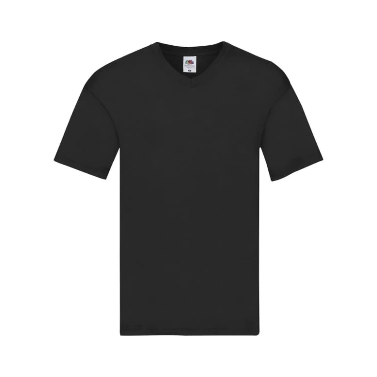 Arbeits-T-Shirts Original V-Ausschnitt T Fruit Of The Loom 100% baumwolle - FR614260