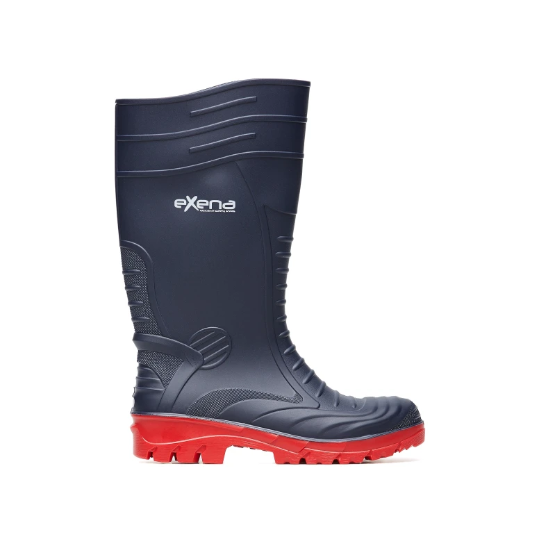 Sicherheitsstiefel Exena Builder S5 SRC BLAU/ROT