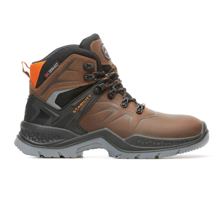 Sicherheitsschuhe Exena Everest_Braune S3 CI WR SRC A0206V105