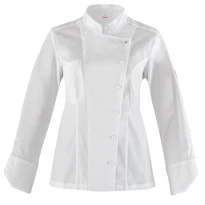 Langärm Arbeitscoreanischejacke-Koch Stretch Giblor's Sofia Damen 22P08G293