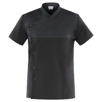 Kurzärmelige Arbeitskochjacke 100% Polyester Giblor's Lapo 19P08G045