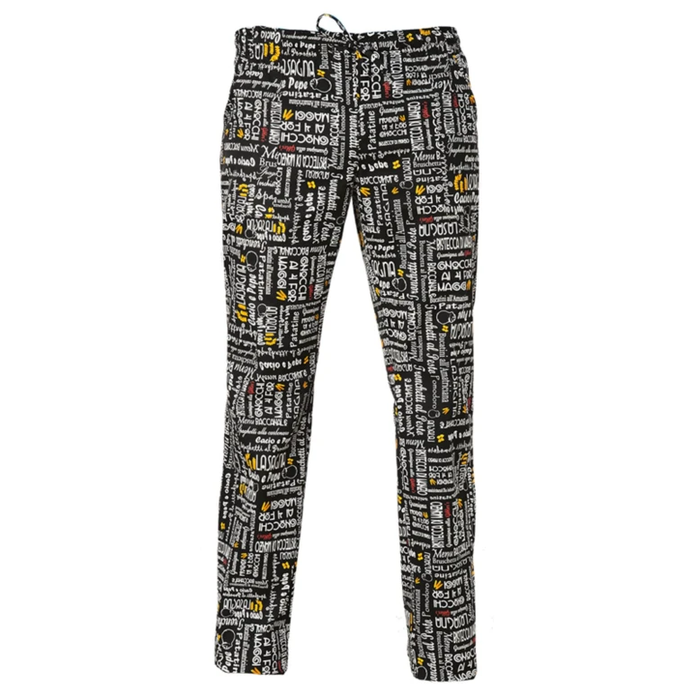 Arbeitskochhose Unisex 100% Baumwolle Multitaschen Giblor's Alan 14P08P477