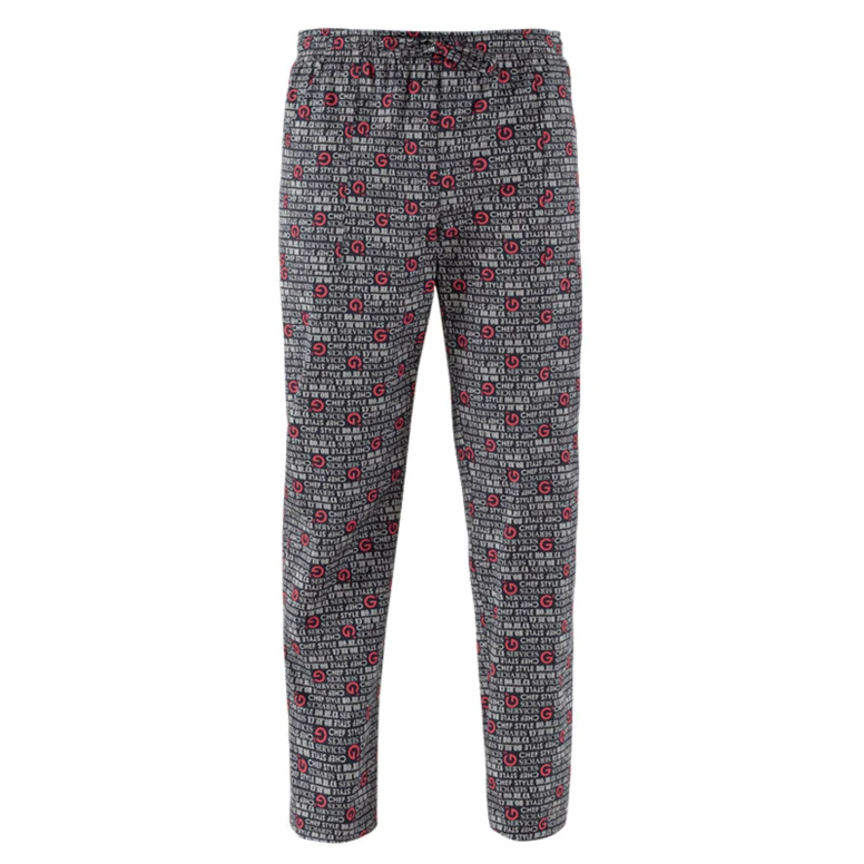 Arbeitskochhose Unisex 100% Baumwolle Multitaschen Giblor's Alan 22P08P334