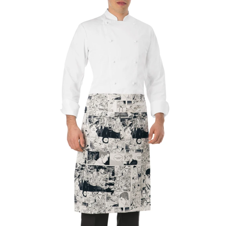 Kurze Arbeitsschürze Unisex 100% Baumwolle Giblor's Zagreb 16P08H480