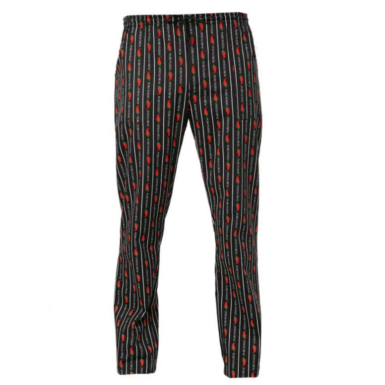 Arbeitskochhose 100% Baumwolle Multitaschen Giblor's Atene 10M1532