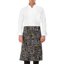 Kurzer Arbeitsschürze Unisex 100% Baumwolle Giblor's Zagreb 14P08H480
