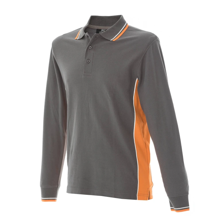 Langärmeliges Arbeitspoloshirt 100% Baumwolle JRC Malta 992126