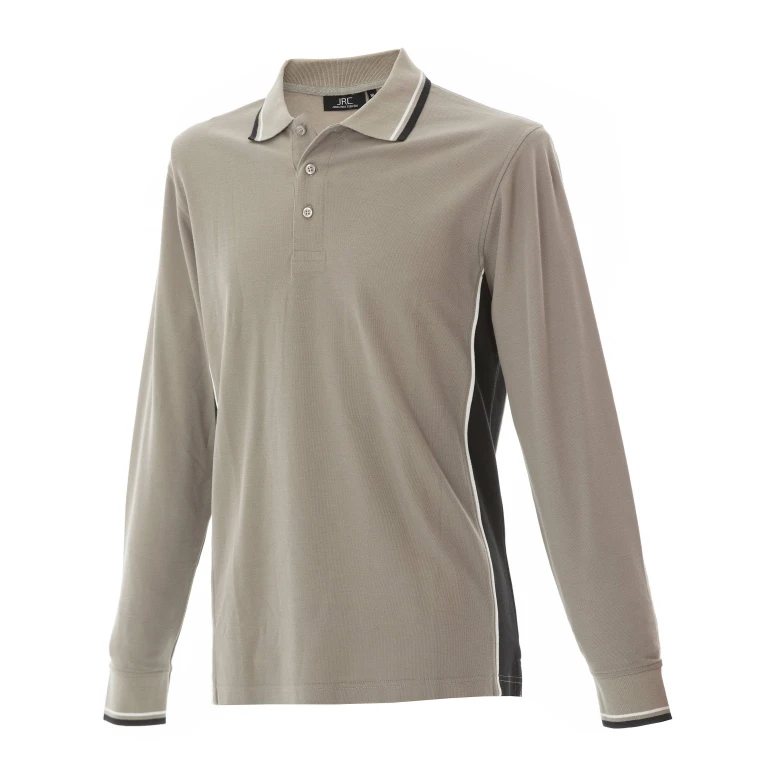Langärmeliges Arbeitspoloshirt 100% Baumwolle JRC Malta 992126