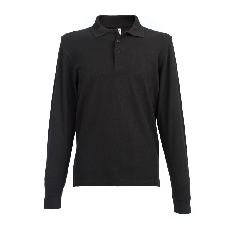 Langärmeliges Arbeitspoloshirt 100% Baumwolle JRC Tunisi 992542