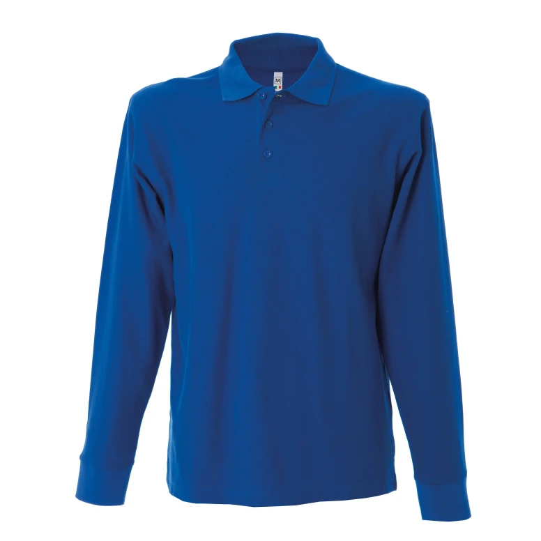 Langärmeliges Arbeitspoloshirt 100% Baumwolle JRC Tunisi 992542